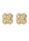 10K Gold Nugget Earrings | Appx 0.3 Inches Wide | Style #45