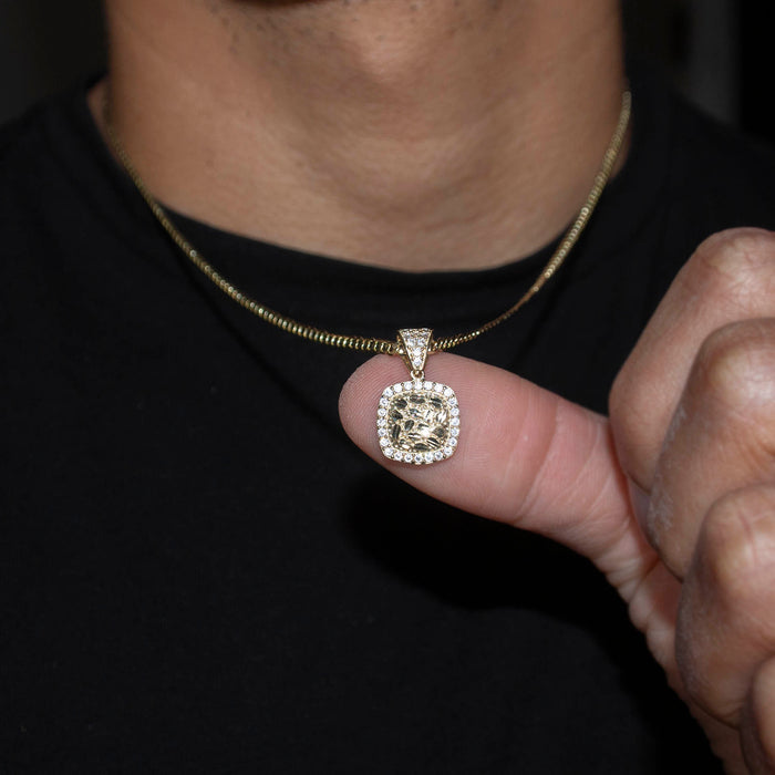 10K Yellow Gold Heart Nugget Necklace | Appx. 1.5 - 5.5 Grams