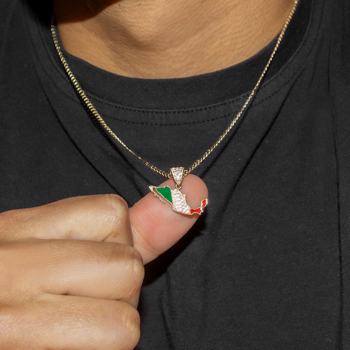 10K Yellow Gold Mexico Necklace | Appx. 1.3 - 5.3 Grams