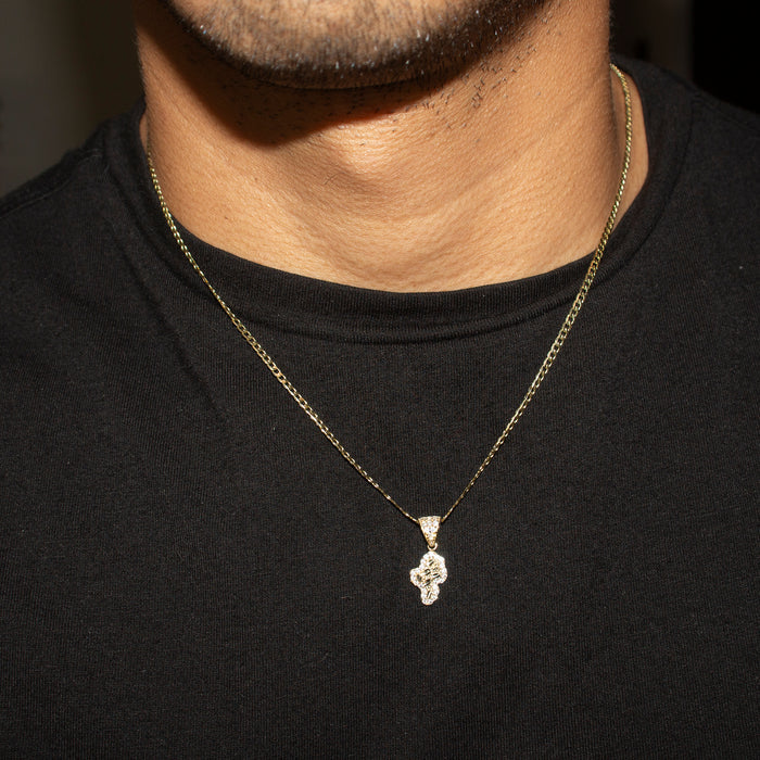 10K Yellow Gold Nugget Necklace | Appx. 1 - 5 Grams