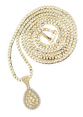 10K Yellow Gold Nugget Necklace | Appx. 1.2 - 5.2 Grams