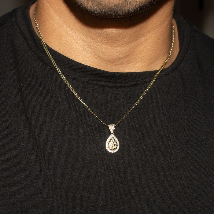 10K Yellow Gold Nugget Necklace | Appx. 1.2 - 5.2 Grams