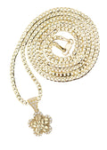 10K Yellow Gold Nugget Necklace | Appx. 1.4 - 5.4 Grams