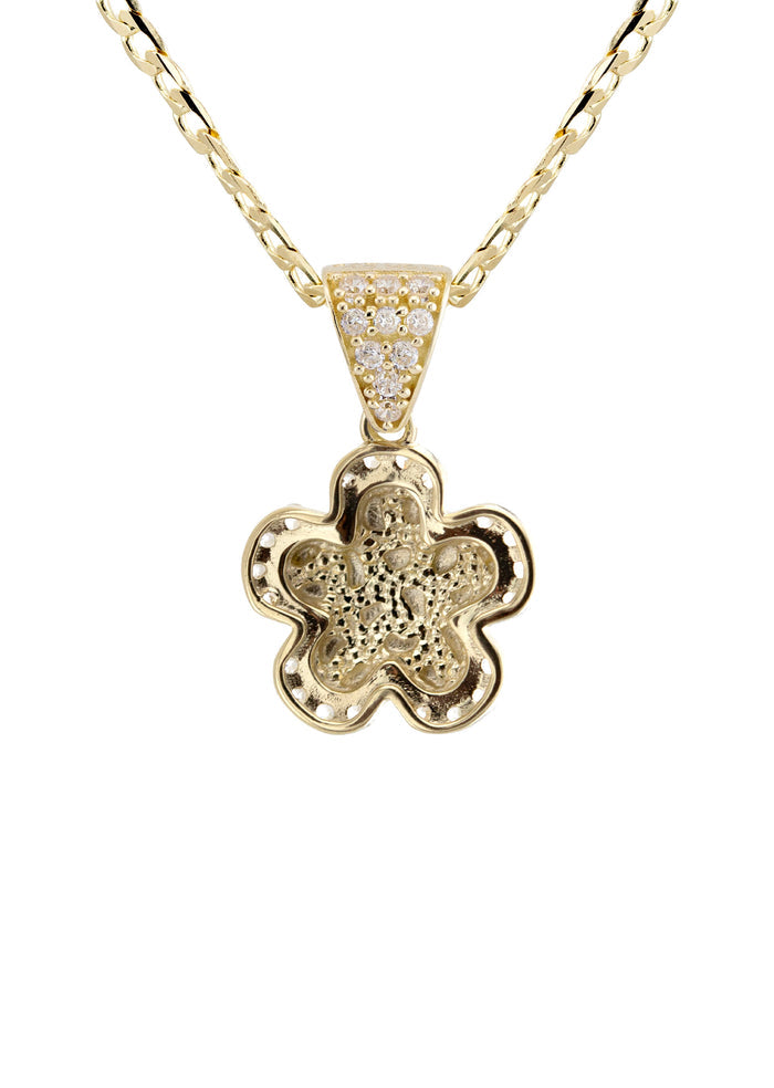10K Yellow Gold Nugget Necklace | Appx. 1.4 - 5.4 Grams