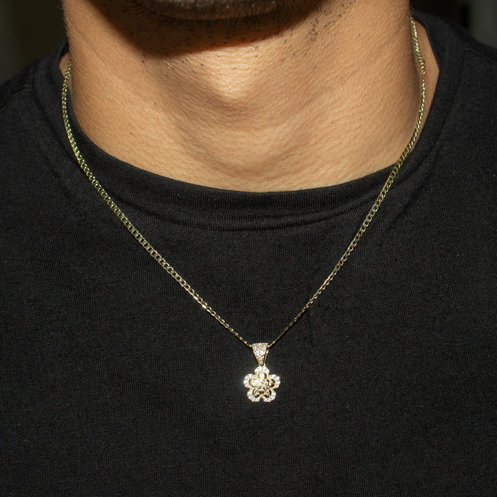 10K Yellow Gold Nugget Necklace | Appx. 1.4 - 5.4 Grams