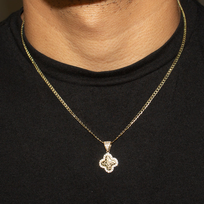 10K Yellow Gold Nugget Necklace | Appx. 1.4 - 5.4 Grams
