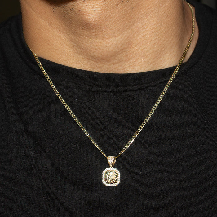 10K Yellow Gold Nugget Necklace | Appx. 1.4 - 5.4 Grams