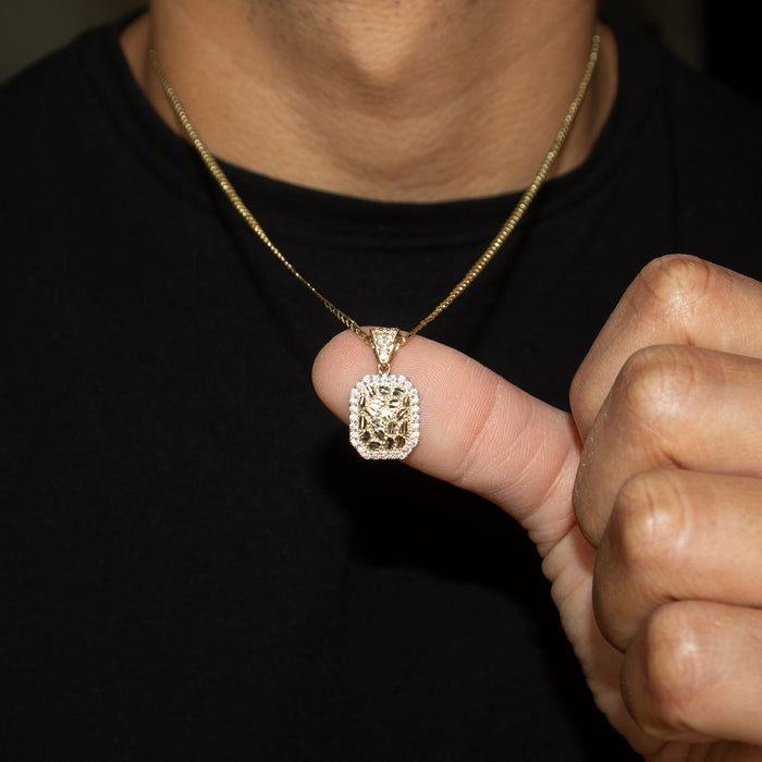 10K Yellow Gold Nugget Necklace | Appx. 1.7 - 5.7 Grams