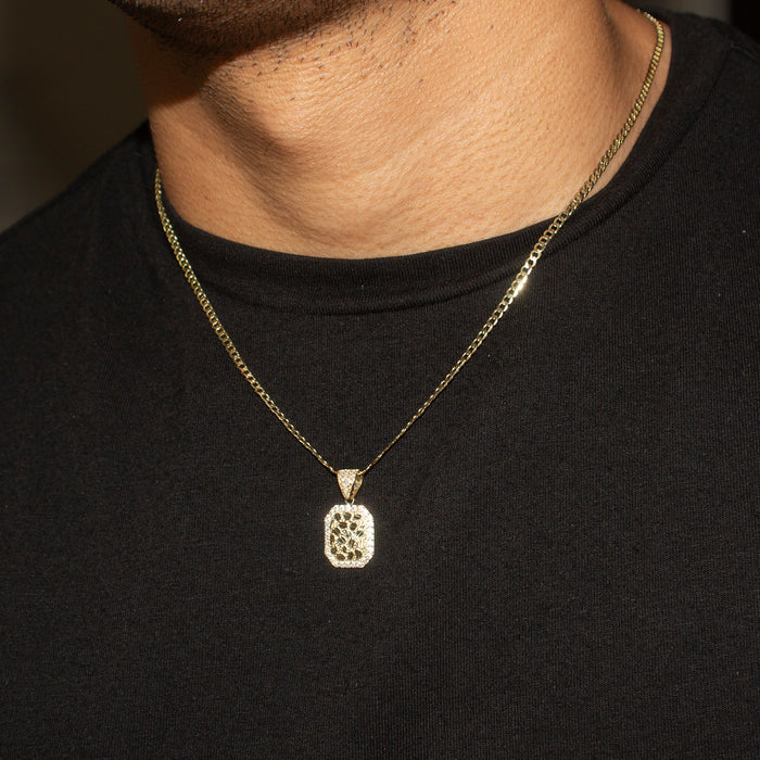 10K Yellow Gold Nugget Necklace | Appx. 1.7 - 5.7 Grams