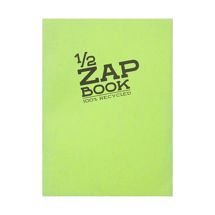 1/2 ZAP BOOK A5 SKETCHBOOK BLANK 100% RECYCLED (multiple colours) — by Clairefontaine