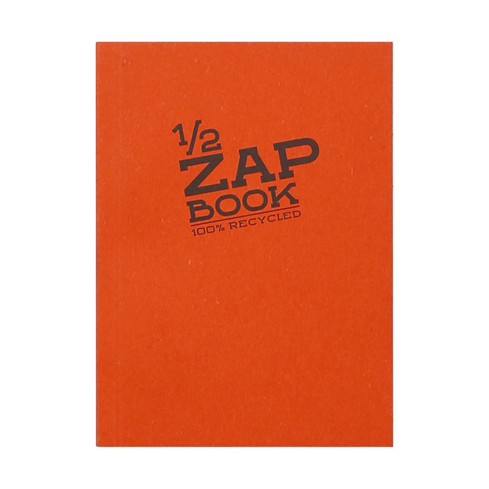 1/2 ZAP BOOK A5 SKETCHBOOK BLANK 100% RECYCLED (multiple colours) — by Clairefontaine
