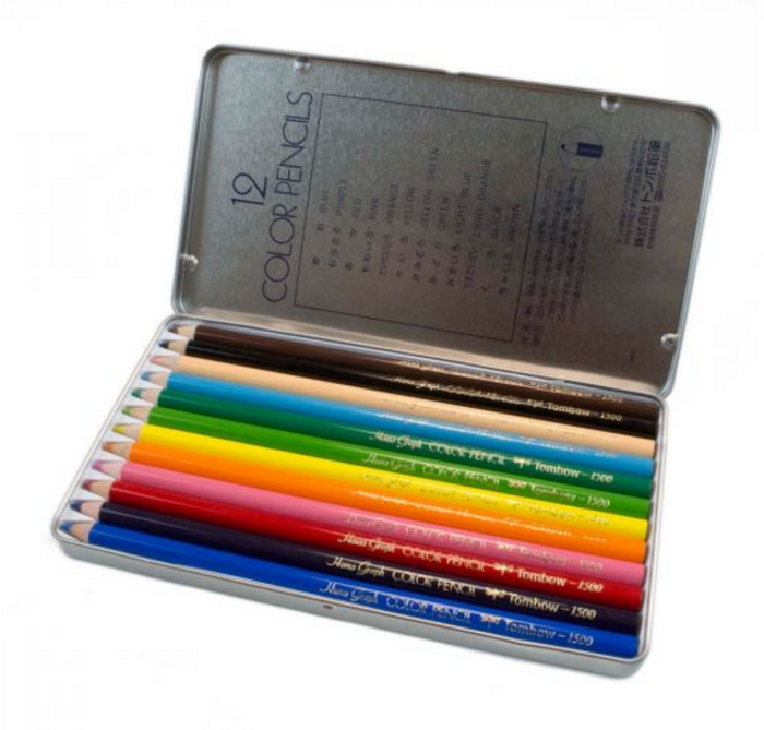 1500 SERIES, 12 PENCILS SET — by Tombow