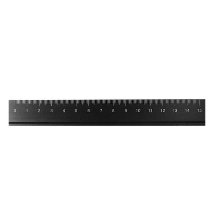 15CM ALUMINUM RULER – By Midori