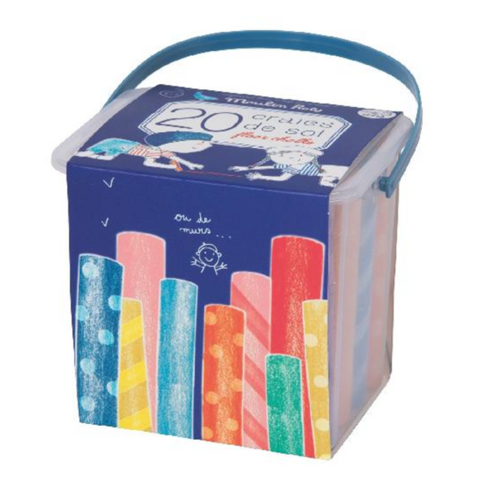 20 FLOOR CHALKS — by Moulin Roty