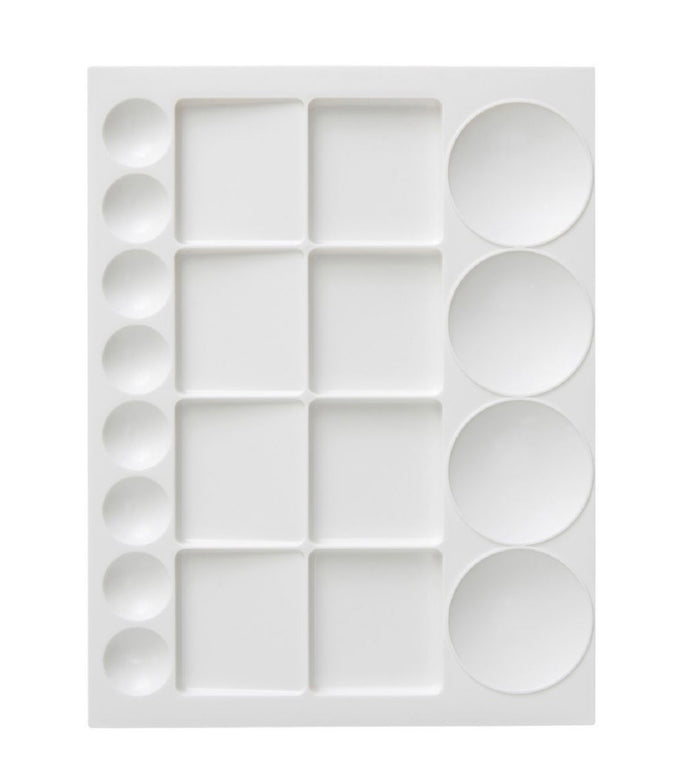 20 Well Plastic Rectangle Palette