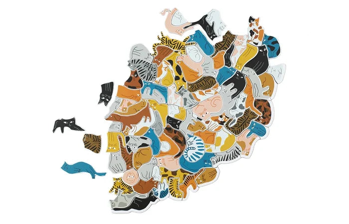 299 CATS (AND A DOG) 300 PIECES PUZZLE — by Léa Maupetit