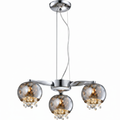 3-Arm Dining Pendant Lamp HT1373-3A – Warm Even-Light Dining Pendant for Modern Homes & Commercial Dining | Minimalist Traditional Ceiling Dining Light
