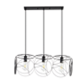 3-Light Pendant Dining Lamp | Elegant Modern Ceiling Light for Dining Room – 6073/3