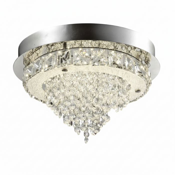 300mm Ceiling Light 5996/300 – Bright Consistent Ceiling Light for Living Rooms, Bedrooms, Kitchens & Offices | Energy-Efficient Mid-Size Contemporary Ceiling Light