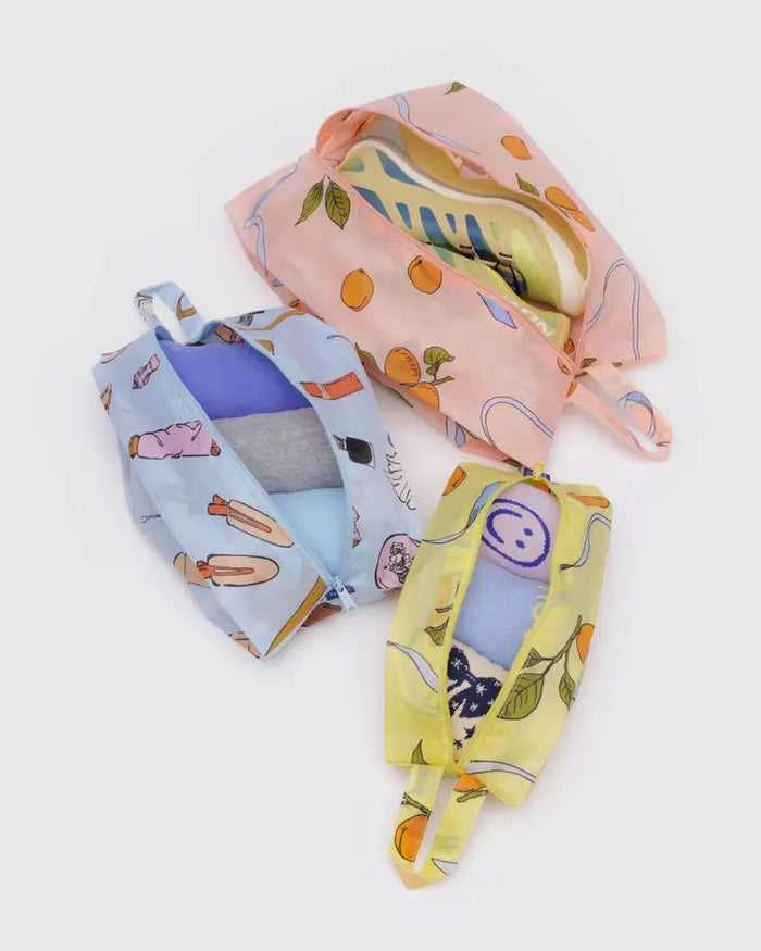 3D ZIP SET (GET READY WITH ME) — by Baggu