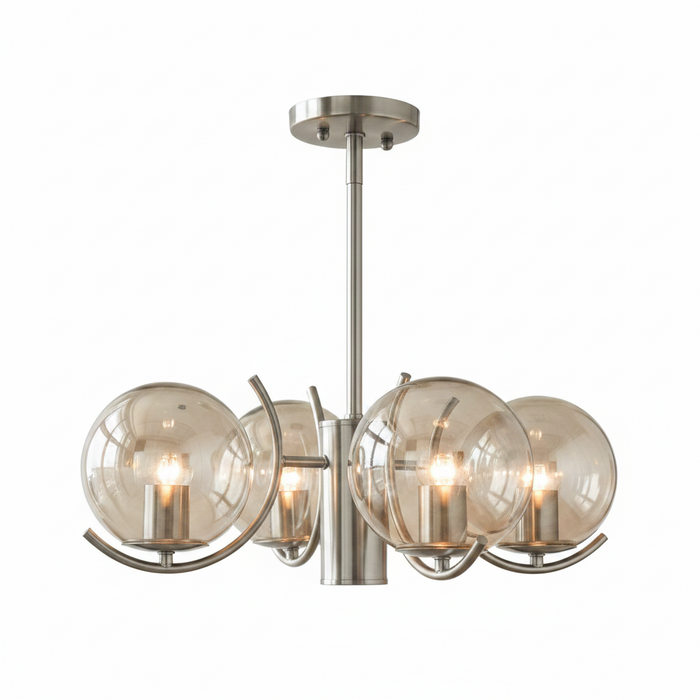 4-Light Pendant Dining Lamp | Modern Ceiling Light for Dining Room – DL6123/4