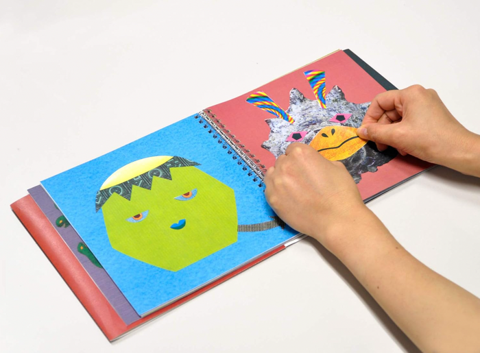 52 CUSTOMIZABLE FACES + 6 SHEETS OF FACE PARTS STICKERS — by Kokuyo