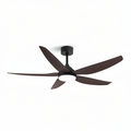 52-Inch Wood Ceiling Fan with Light FL2303 – Natural Wood Blade Large Room Fan Light for Bedrooms, Living Rooms & Commercial Spaces | Warm Organic Fan Light