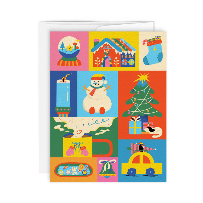 6 HOLIDAY GREETING CARDS MIX (English) — 2024 COLLECTION