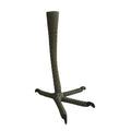 8.5x7x11" Talon Candle Holder, Tall - Black