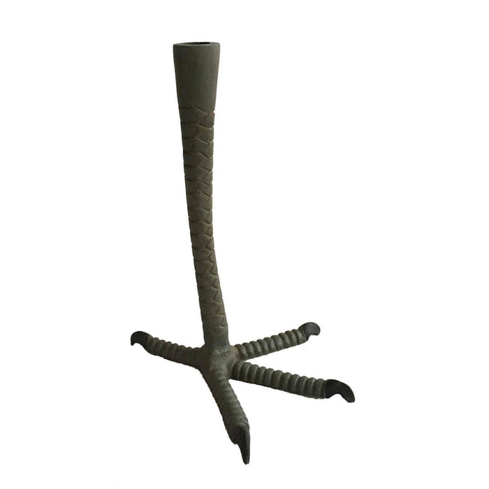 8.5x7x11" Talon Candle Holder, Tall - Black
