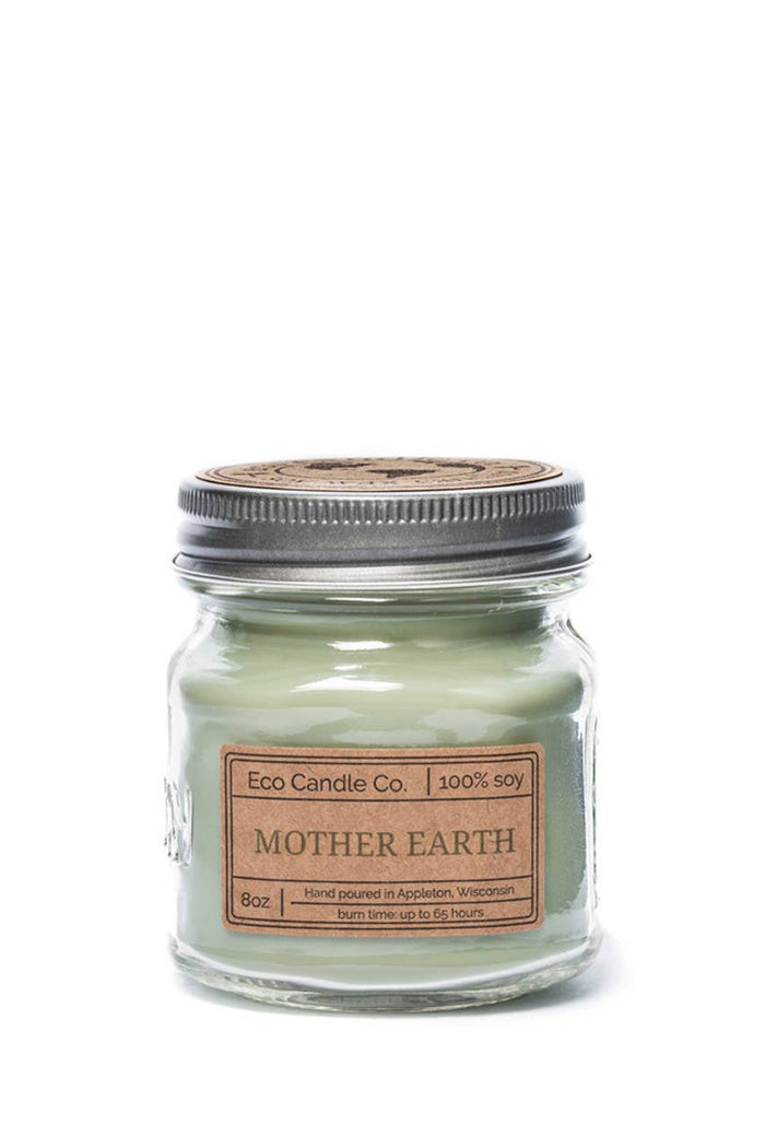 8oz mason MOTHER EARTH
