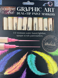 Premium Graphic Art Duel Tip paint markers