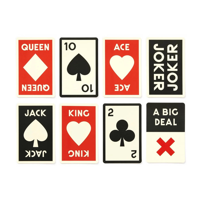 A BIG DEAL Giant Playing Cards — by Brass Monkey Goods