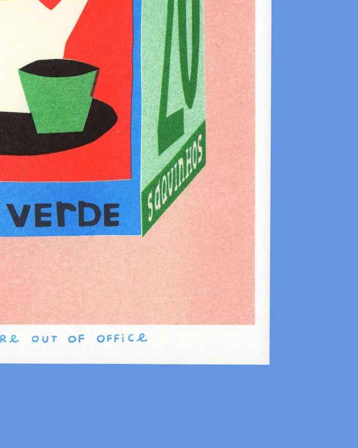 A BOX OF 20 BAGS OF TEA , 13x18 cm (5x7") — by We are out of office