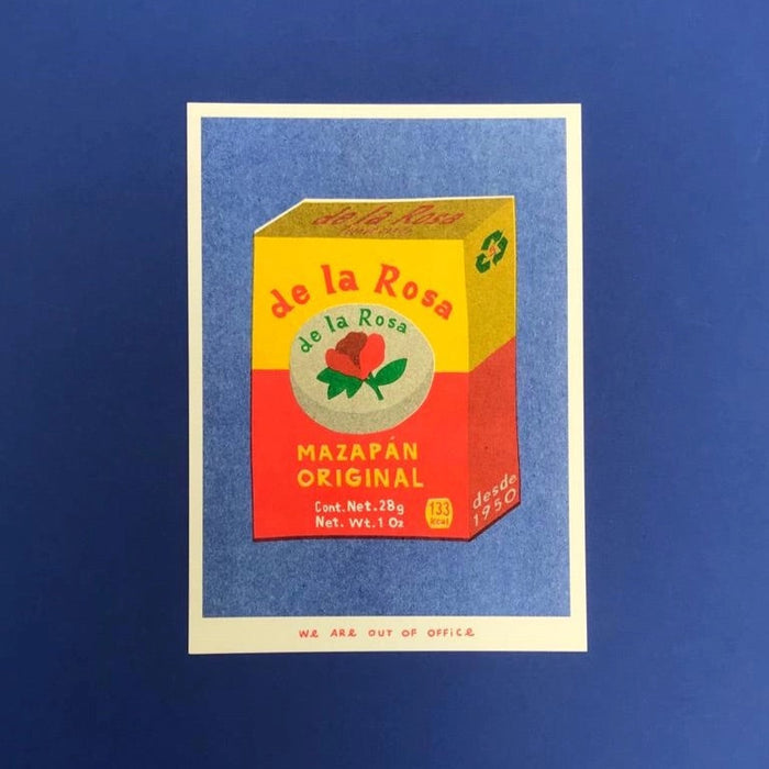 A BOX OF MAZAPÁN ORIGINAL, 13x18 cm (5x7") — by We are out of office
