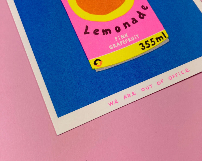 A CAN OF PALOMA LEMONADE, 13x18 cm (5x7") — by We are out of office