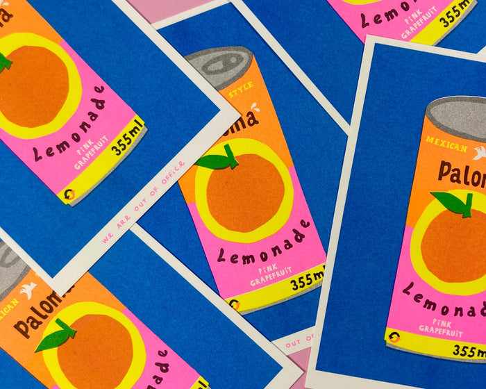 A CAN OF PALOMA LEMONADE, 13x18 cm (5x7") — by We are out of office