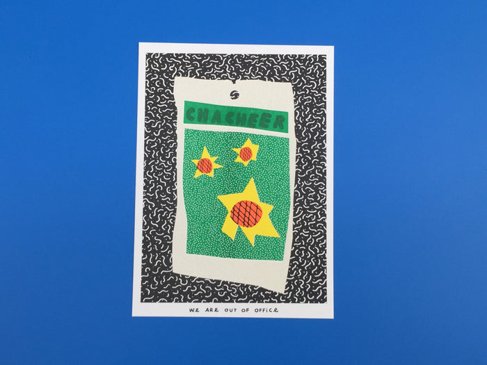A COLORFUL BAG OF SUNFLOWER SEEDS, 13x18 cm (5x7") — by We are out of office
