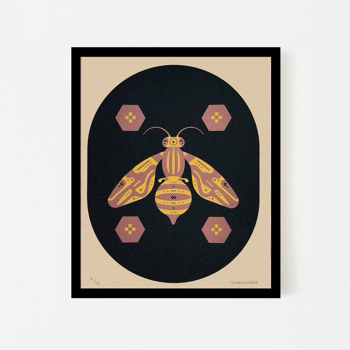 ABEILLE, 8" X 10" — by Simon L'Archevêque