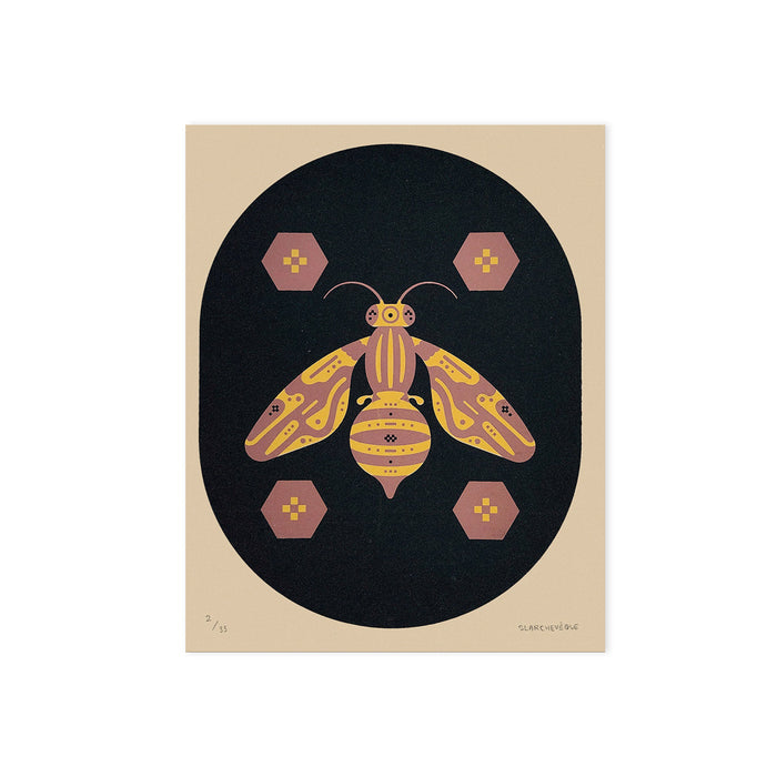 ABEILLE, 8" X 10" — by Simon L'Archevêque