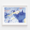 AIGUILLE D’ARVES, 24" x 18" — by Mona Leu-Leu
