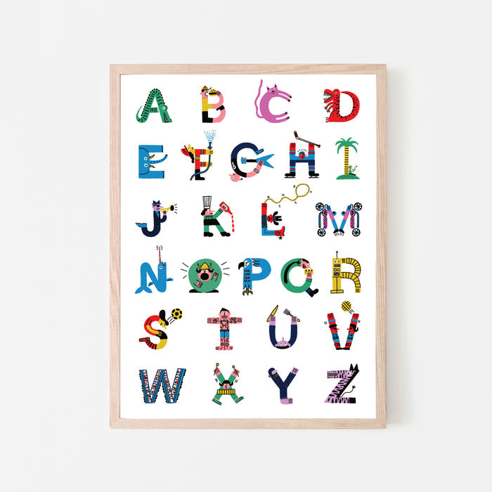 ALPHABET (multiple sizes) – by Benoit Tardif