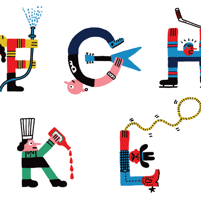 ALPHABET (multiple sizes) – by Benoit Tardif