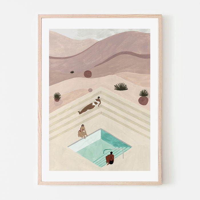 AMANGIRI 18" x 24" — by Isabelle Feliu