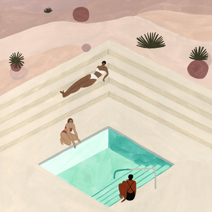 AMANGIRI 18" x 24" — by Isabelle Feliu