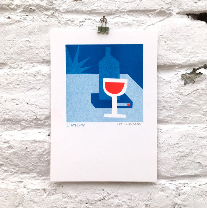 ANOTHER LOVE STORY SERIES: L'ATTENTE - 14,8 x 21 cm (A5)— by Marissal & Barbedienne