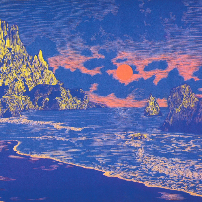 APOCALYPTIC SEA, 42 x 29,7 cm — by Manon Diemer