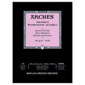 Arches Watercolour Smooth 185gsm A3 Pad 15 Sheets