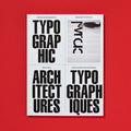 ARCHITECTURES TYPOGRAPHIQUES — by Wim Crouwel, Catherine de Smet and Emmanuel Bérard