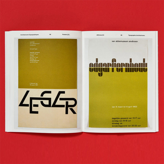 ARCHITECTURES TYPOGRAPHIQUES — by Wim Crouwel, Catherine de Smet and Emmanuel Bérard